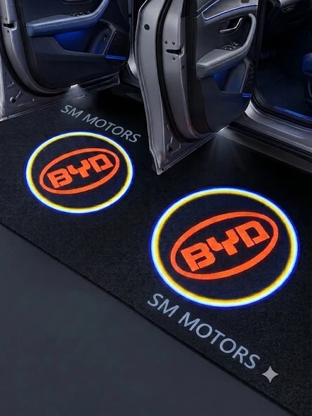 Kapı Altı Logo BYD Led Projektör ürün görseli 1