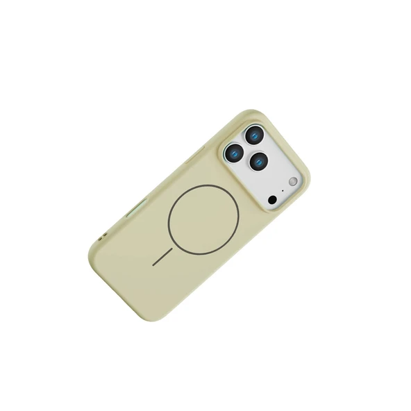 Joko Apple İphone 17 Pro Jully Magsafe Kapak - Bej - Resim 2
