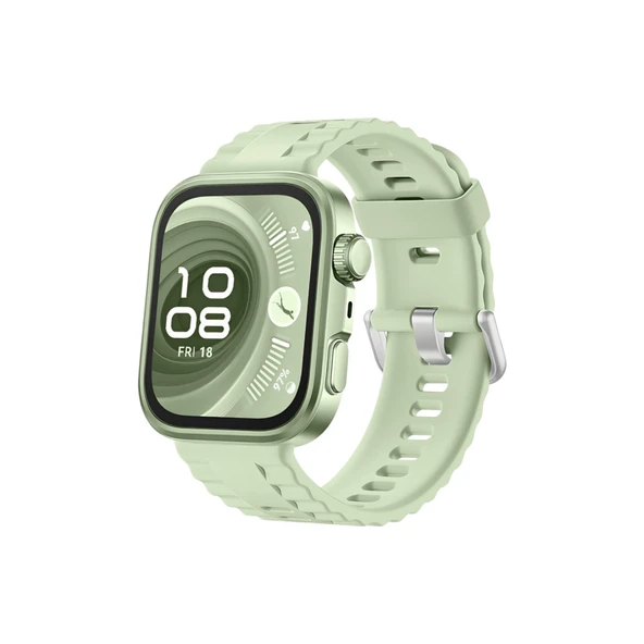 Huawei Fit 4 Nova Silikon Kordon (saat Değildir) - Açık Yeşil ürün görseli 1
