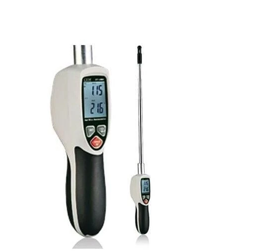 Cem DT1880 Teleskobik Problu Kızgın Tel Hava Hızı ve Sıcaklık Ölçer Anemometre (Kayıt Özellikli) ürün görseli 1