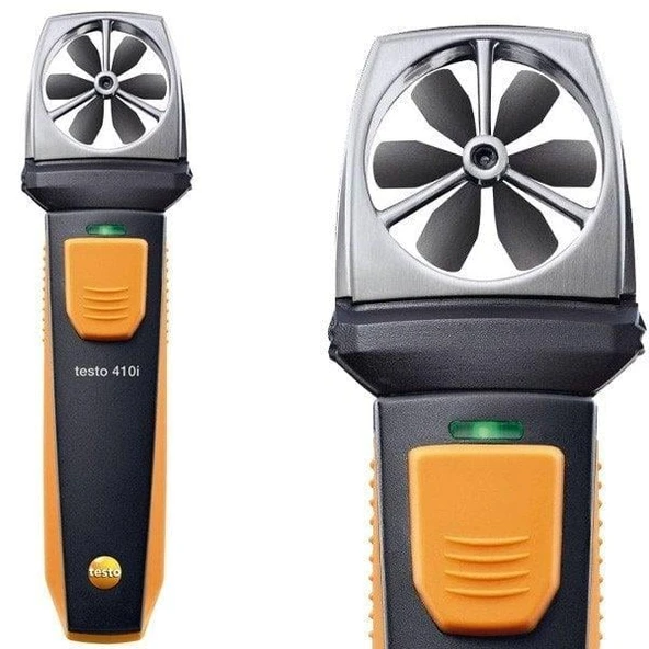 Testo 410i Akıllı Telefon ile Kullanılabilen Pervaneli Anemometre ürün görseli 1