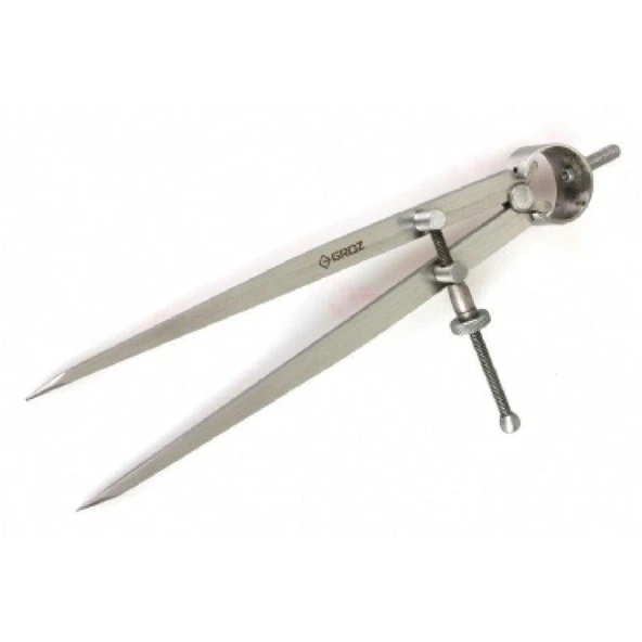Groz DD/8 Çelik Pergel 200 mm ürün görseli 1