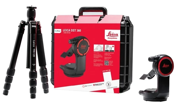Leica DST360 SET DISTO X3 ve X4 İçin Kameralı Dış Saha Lazer Metre Seti ürün görseli 1