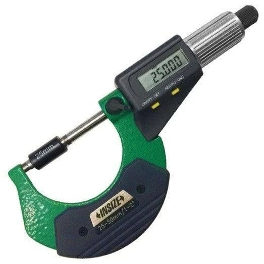 İnsize 3109-50A Dijital Mikrometre 25-50mm ürün görseli 1