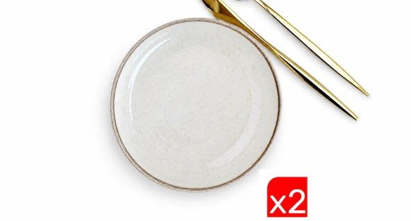 Kütahya Porselen Moderna Tarçın Mini Kase 8cm 2 li ürün görseli 1