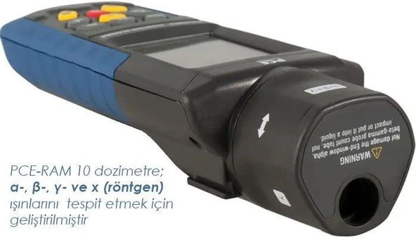 PCE-RAM 10 Dozimetre - Resim 4