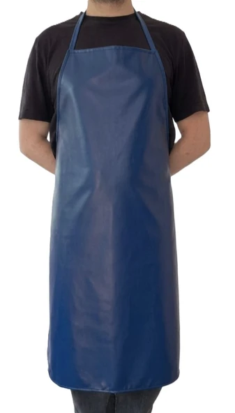 Su Geçirmez ve Leke Tutmaz İş Önlüğü 70x120 Cm Lacivert Renk ürün görseli 1