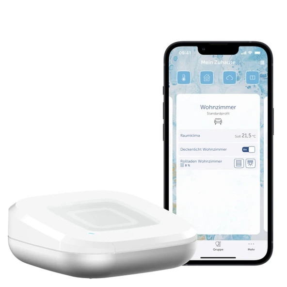 Homematic IP Erişim Noktası 2, Amazon Alexa aracılığıyla ücretsiz uygulama ve ses kontrolü ile Akıllı Ev Ağ Geçidi, 161314A0 ürün görseli 1