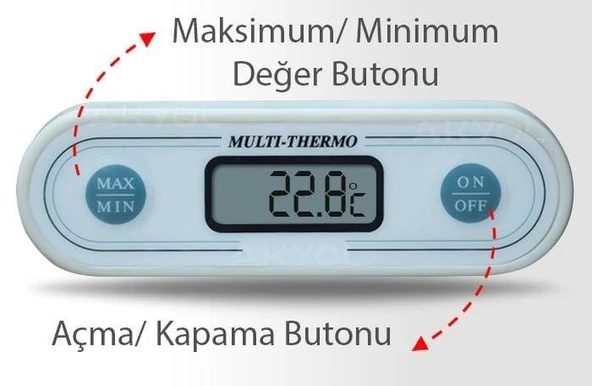 TFA 30.1055.02 ´GT1´ Batırmalı Prob Termometre - Resim 4