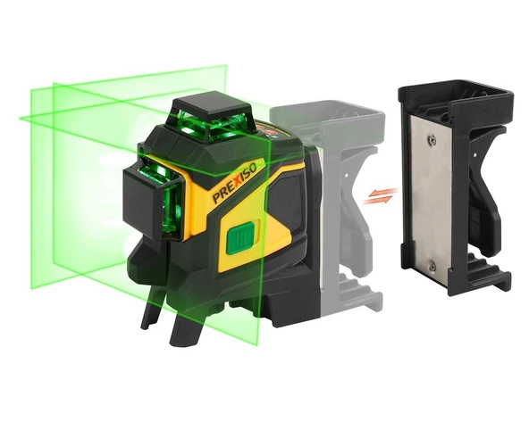 Prexıso PLC3-360G Yeşil 360° 3-Yüzey Çizgi Lazer Hizalama ürün görseli 1