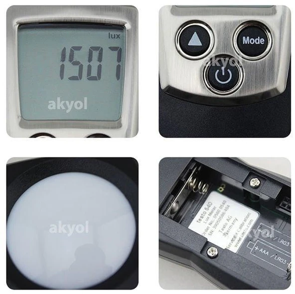Testo 540 Işık Ölçer Lüksmetre - Resim 4
