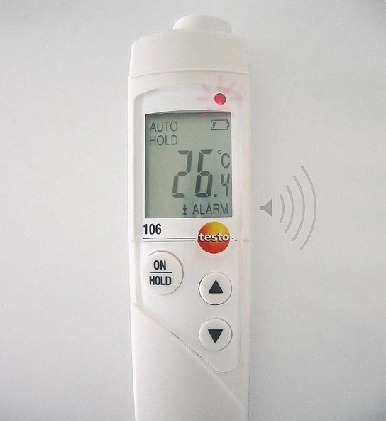 Testo 106 Seti Gıda Termometresi - Resim 2
