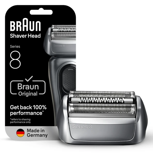 Braun Series 8 Elektrikli Tıraş Makinesi Yedek Başlığı - 83 m - Elektrikli Tıraş Makinesi 8370cc, 8340s, 8350s ile uyumlu ürün görseli 1
