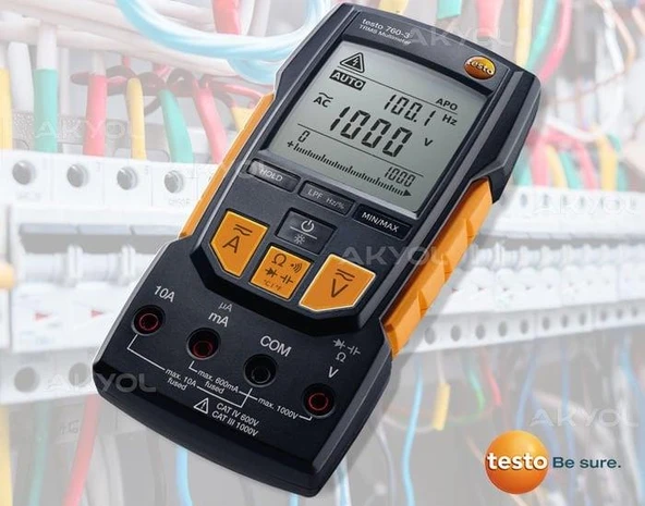 Testo 760-3 Dijital Multimetre - Resim 2