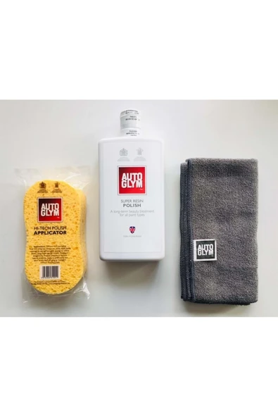 AutoGlym Süper Resın Polısh - Set (kolay Renk Yenileme Seti) ürün görseli 1