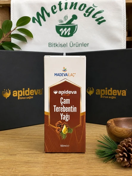 Apideva Çamterebentin Yağı 50 Ml ürün görseli 1