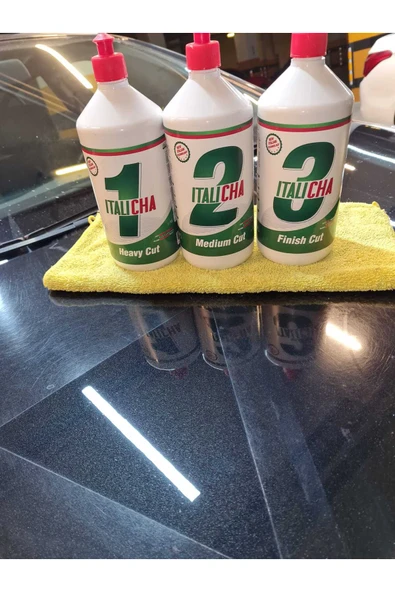 AutoGlym ITALICHA (2) MEDIUM CUT ORTA PASTA 1 LT. - Resim 7