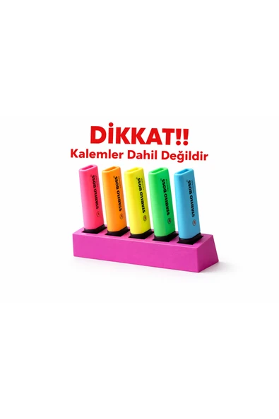 2'li Avantajlı Kalem Standı | Masaüstü Kalemlik Organizer | Renk Seçenekli Modern Kalem ürün görseli 1