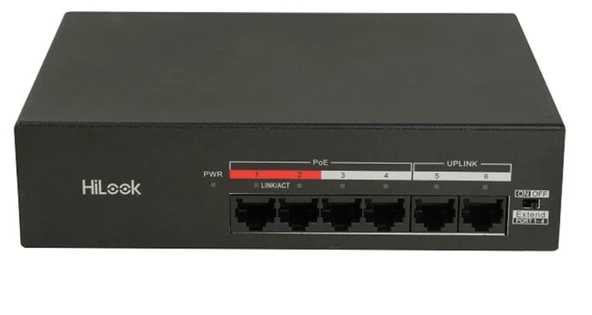 HILOOK NS-0106MP-35(O-STD) 4x10/100 MBPS POE RJ4 35W SWİTCH ürün görseli 1