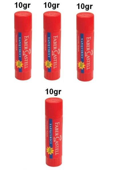 10 Gram Stick Yapıştırıcı Küçük Boy 4 Adet ürün görseli 1