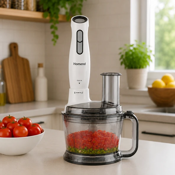 Homend Functionall 2849H Mutfak Robotu Krem ürün görseli 1