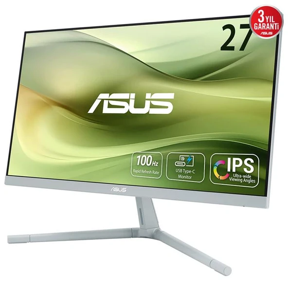 ASUS VU279CFE-G 27 IPS 1920x1080 1ms 100Hz 250cd VESA 3YIL ürün görseli 1