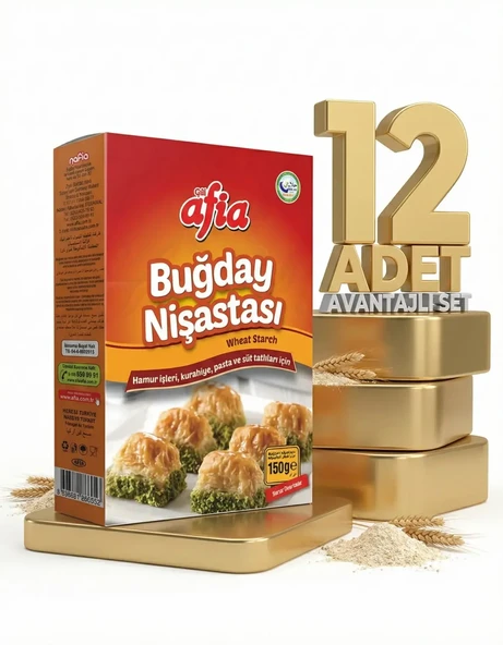 Afia Buğday Nişastası 12x150 Gr - Resim 2