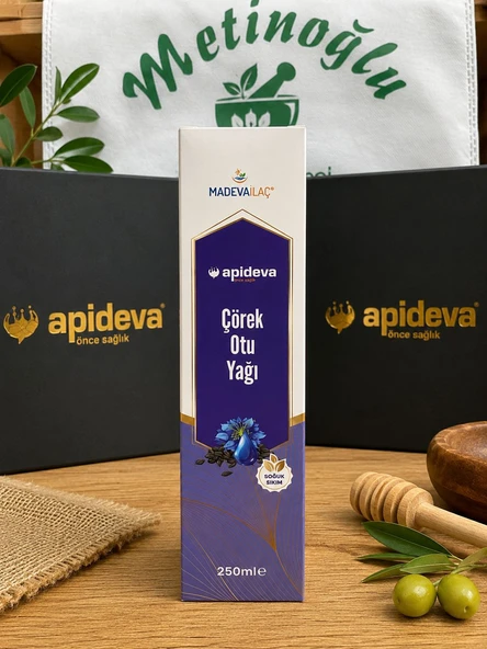 Apideva Çörekotu Yağı 250 Ml ürün görseli 1