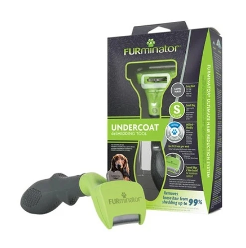 Furminator Köpek Tarağı -Uzun Tüylü Küçük Irk Köpekler için S ürün görseli 1