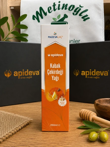 Apideva Kabak Çekirdeği Yağı 250 Ml ürün görseli 1