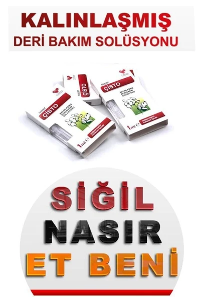 Çisto Nasır & Siğil & Et Beni Solüsyonu 1 ml ürün görseli 1