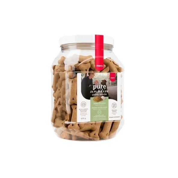 Mera Pure Sensitive Insect Böcek Proteinli Köpek Ödül Bisküvisi 600 Gr ürün görseli 1