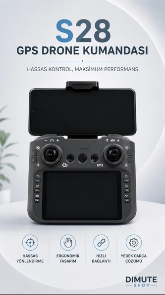 MSYELEKTRONİK S28 Gps Drone Kumandası - Resim 2