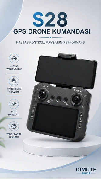 MSYELEKTRONİK S28 Gps Drone Kumandası - Resim 3