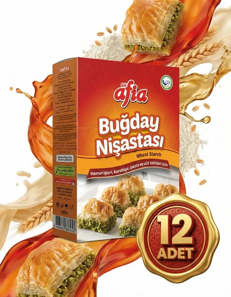 Afia Buğday Nişastası 12x150 Gr - Resim 4