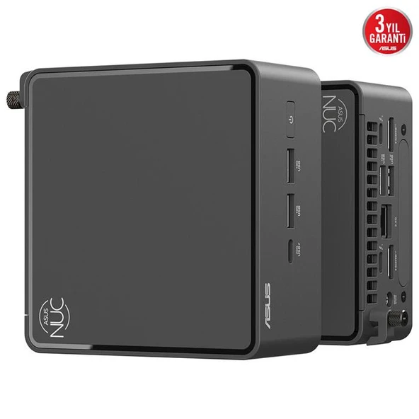 ASUS NUC15 PRO TALL KIT INTEL CORE 5-210H BAREBONE (RAM YOK DISC YOK) FREEDOS MINI MASAUSTU PC - RNUC15CRHC500002 ürün görseli 1