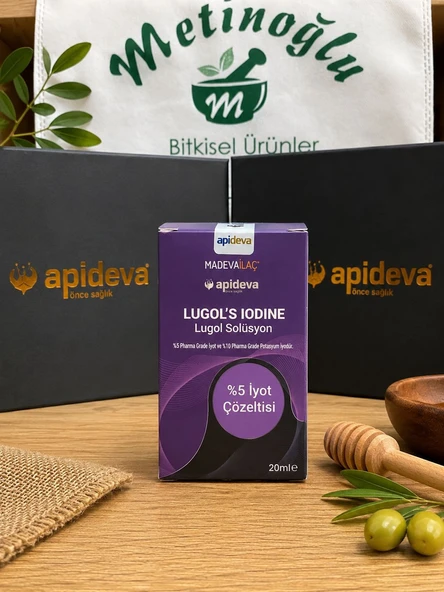 Apideva  İyot Damlası 20 Ml ürün görseli 1
