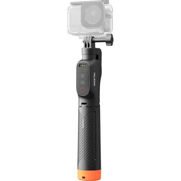 Telesin Osmo Action 6 Uyumlu Floating Remote Selfie Stick, Osmo Action 4/5 Pro Uyumlu (15 Metreye Kadar) ürün görseli 1