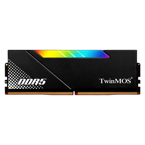 TwinMOS TMD516GB6000URGB36B, VoltX, 16GB,  DDR5, 6000MHz, CL36, 1.35V, RGB, Desktop Ram (Soğutuculu) ürün görseli 1