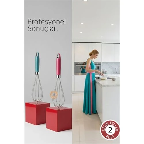 Savona Paslanmaz Çelik Çırpıcı, Ergonomik Mutfak Mikseri 28 cm  720203 ürün görseli 1