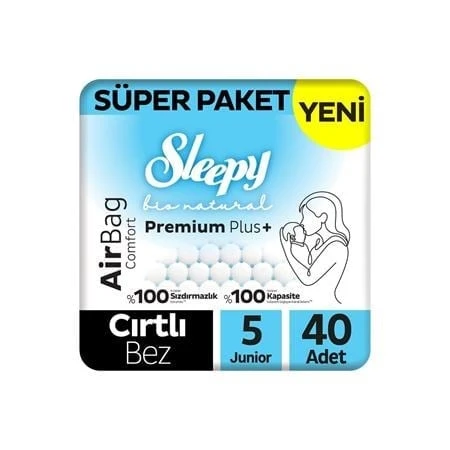SLEEPY BİO AIRBAG SÜPER KLT JUNIOR 40x4 Koli Fiyatı ürün görseli 1
