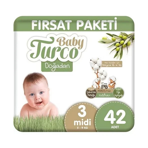 BABY TURCO DOĞA KNL FIRSAT MİDİ 42x6 Koli fiyatı ürün görseli 1