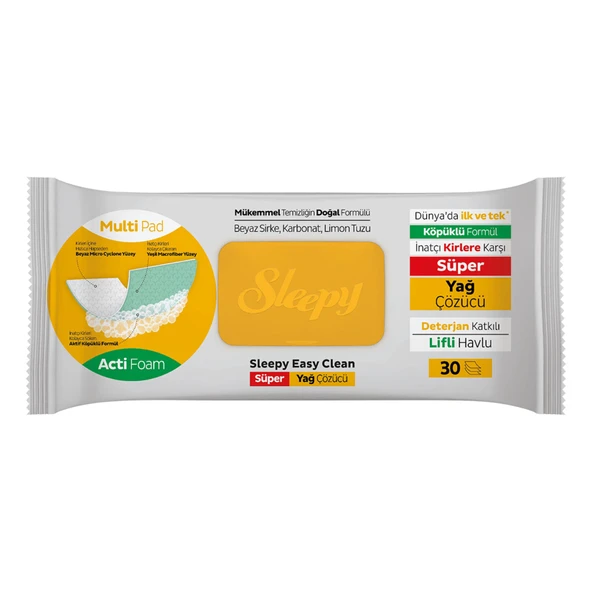 SLEEPY YÜZEY TEM YAĞ ÇÖZÜCÜ 12X30 KRK Koli Fiyatı ürün görseli 1