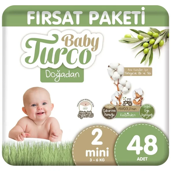 BABY TURCO DOĞA KNL FIRSAT MİNİ 48x6 Koli fiyatı ürün görseli 1