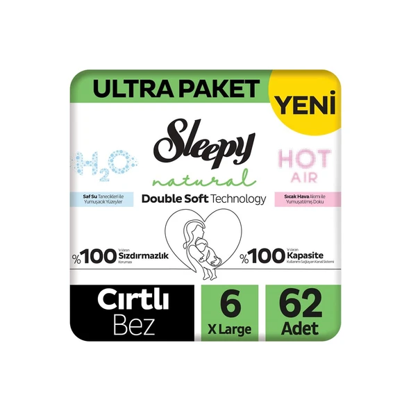 SLEEPY NATURAL DB SOFT ULTRA XL 62x2 Koli Fiyatı ürün görseli 1
