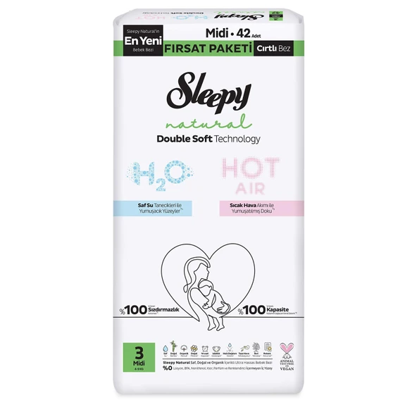 SLEEPY NATURAL DB SOFT FIRSAT MİDİ 42x6  Koli Fiyatı ürün görseli 1