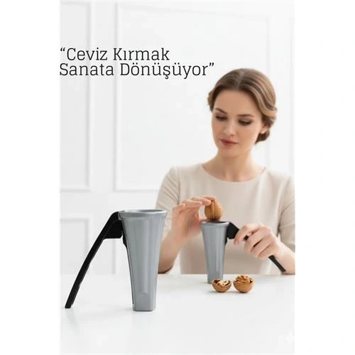 Metal Konik Fındık ve Ceviz Kırıcı - Döküm Ceviz Fındık Kıracağı ürün görseli 1