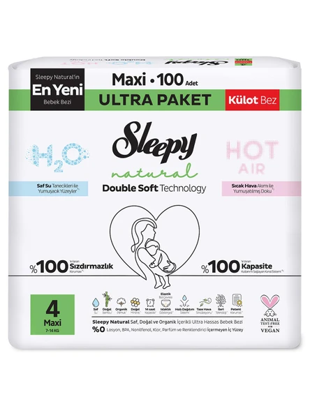 SLEEPY NATURAL DB SOFT ULTRA MAXİ 100x2 Koli Fiyatı ürün görseli 1