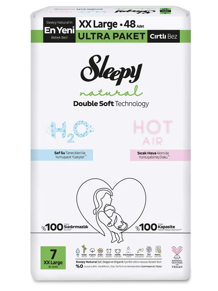 SLEEPY NATURAL DB SOFT ULTRA XXL 48x2 Koli Fiyatı ürün görseli 1