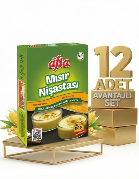Afia Mısır Nişastası 12x150 Gr - Resim 4